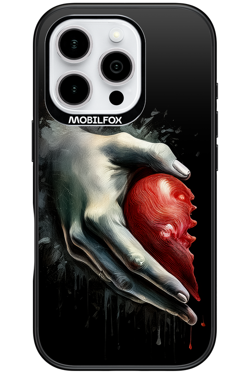 Painted Hearted Left - Apple iPhone 16 Pro