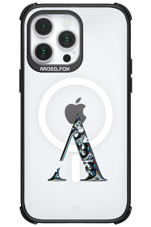 Azteca A Chrome Logo 2.0 - Apple iPhone 14 Pro Max