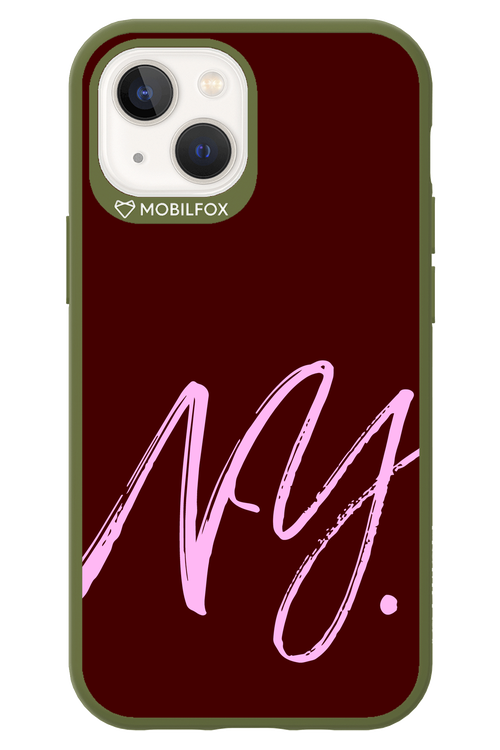 (Dark Blush) NY 2.0 - Apple iPhone 13 Mini