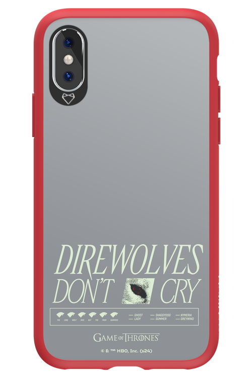 Direwolves Don’t Cry - Apple iPhone XS