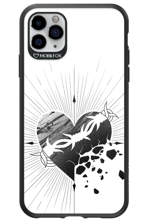 Fekete Szív - Apple iPhone 11 Pro Max