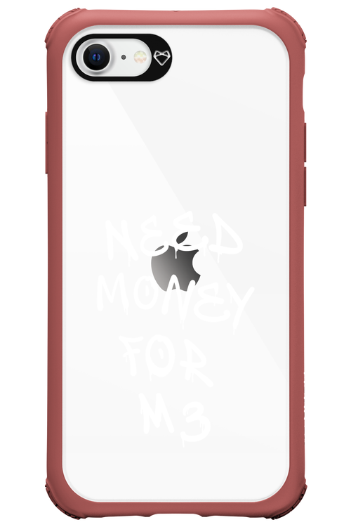 Need M3 Transparent White - Apple iPhone SE 2020
