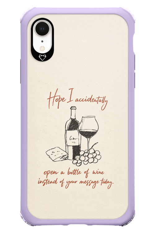 Bottle of wine 2.0 - Apple iPhone XR