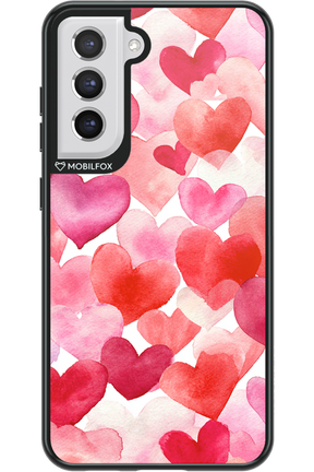 Water Painted Heart 2.0 - Samsung Galaxy S21 FE