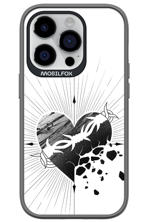 Fekete Szív 2.0 - Apple iPhone 14 Pro