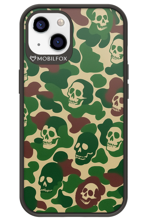 Camo Skull - Apple iPhone 13