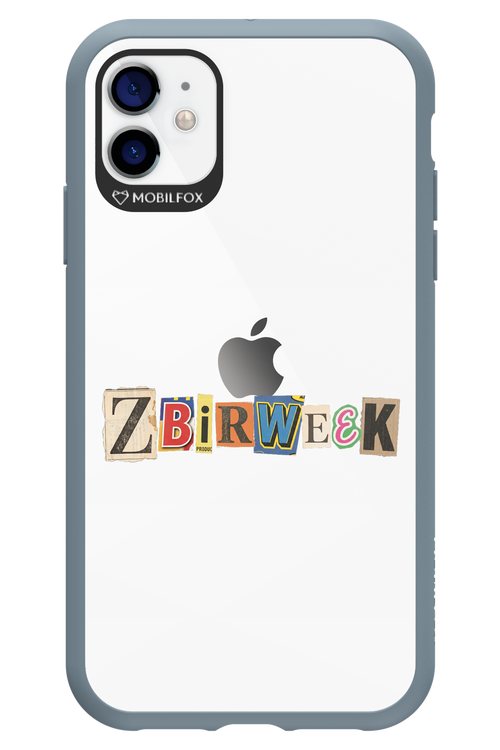 Zbirweek (transparent) 2.0 - Apple iPhone 11