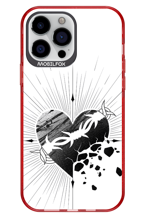 Fekete Szív 2.0 - Apple iPhone 13 Pro Max