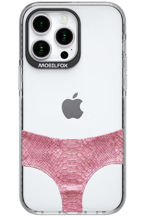 Snake Leather Panties Transparent 2.0 - Apple iPhone 15 Pro Max