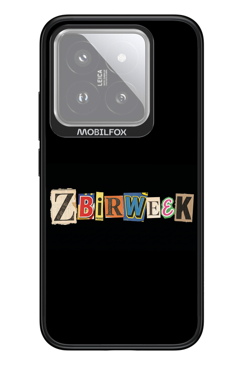 Zbirweek (black) 2.0 - Xiaomi 14