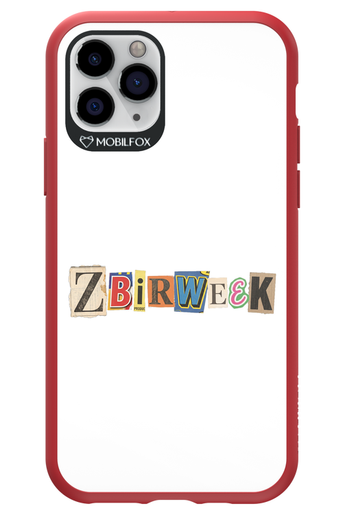 Zbirweek (white) 2.0 - Apple iPhone 11 Pro