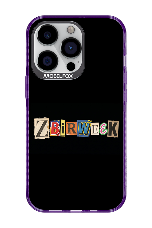 Zbirweek (black) 2.0 - Apple iPhone 13 Pro