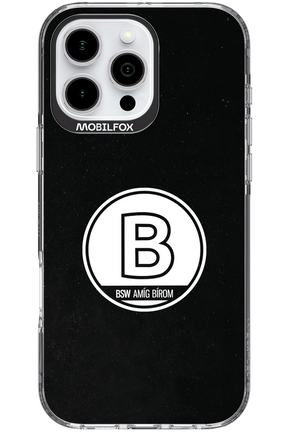 Amig bírom Black - Apple iPhone 16 Pro Max