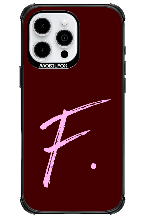 (Dark Blush) F 2.0 - Apple iPhone 16 Pro Max