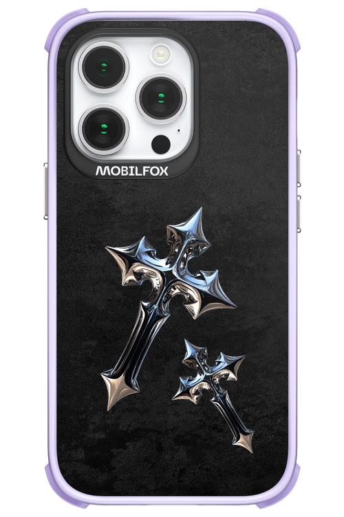 Chrome Crosses 2.0 - Apple iPhone 14 Pro
