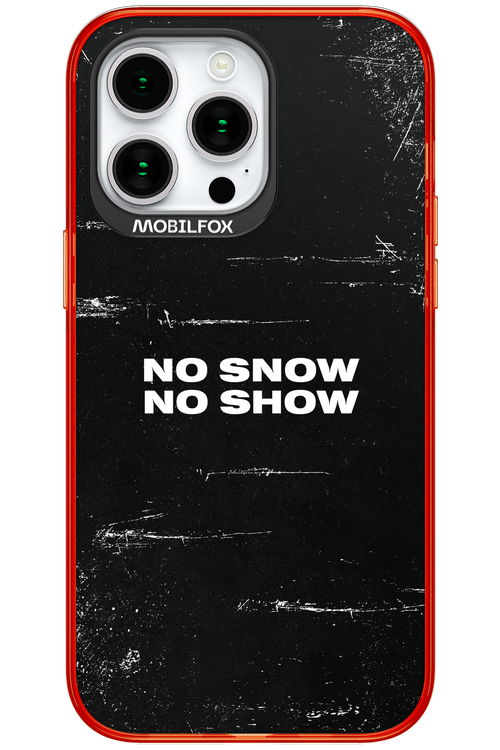 No snow, no show - Apple iPhone 15 Pro Max