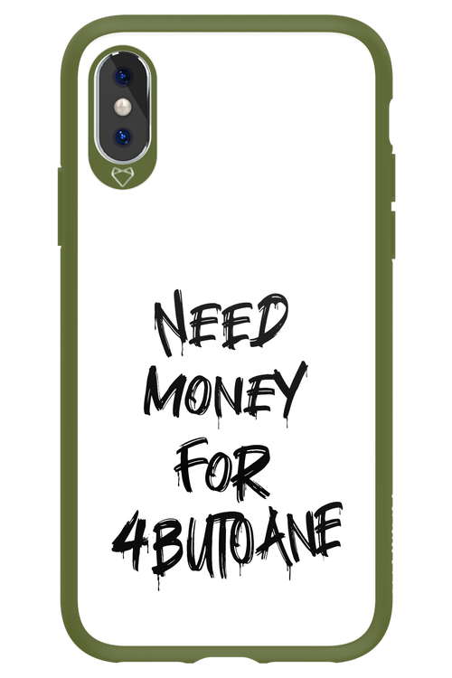 Need Money For Butoane Black - Apple iPhone X