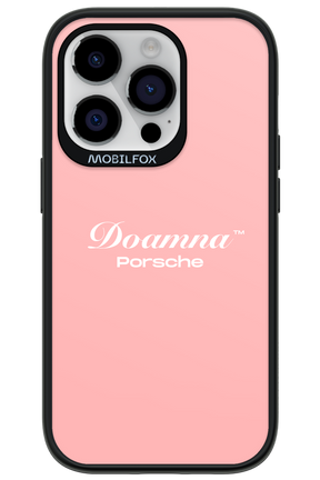 Doamna Porsche (pink) - Apple iPhone 14 Pro
