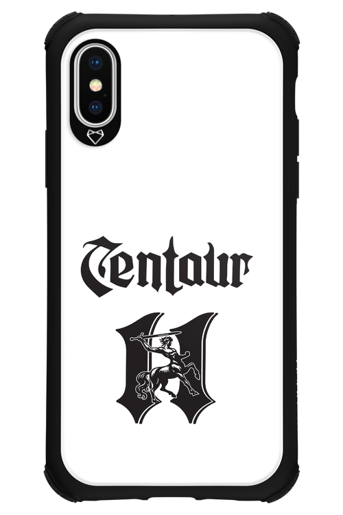 Centaur Logo White 2.0 - Apple iPhone XS