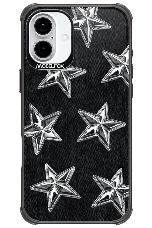 Chrome Stars - Apple iPhone 16 Plus