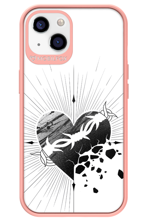 Fekete Szív - Apple iPhone 13