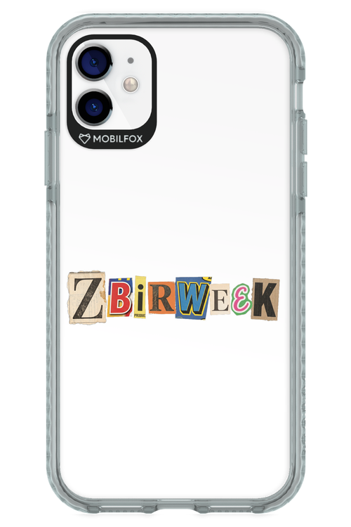 Zbirweek (white) 2.0 - Apple iPhone 11