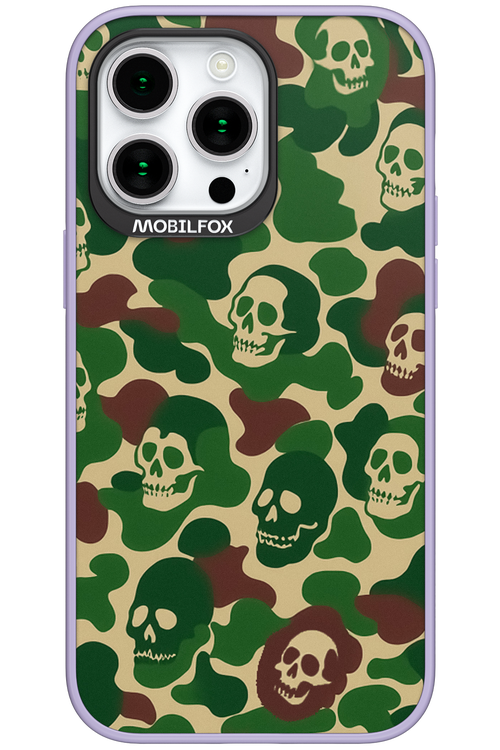 Camo Skull - Apple iPhone 15 Pro Max