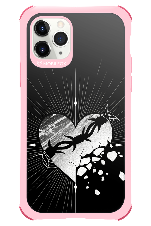 Fehér Szív - Apple iPhone 11 Pro