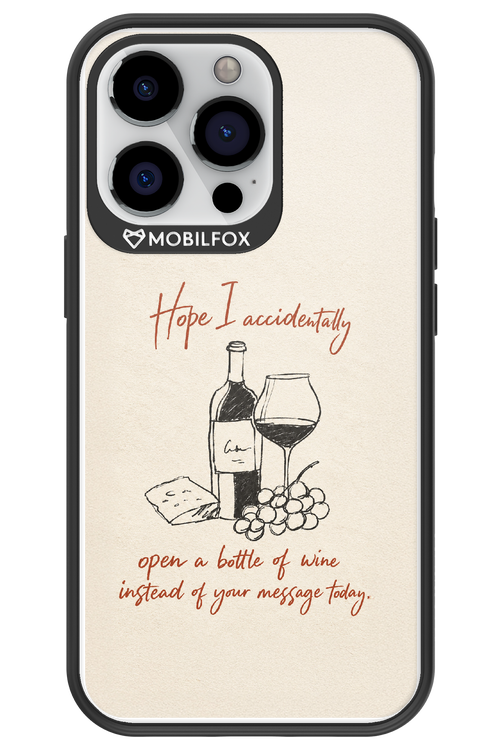 Bottle of wine 2.0 - Apple iPhone 13 Pro