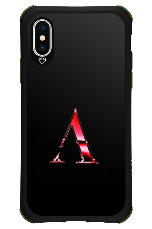 ⁠ ⁠Azteca Red Logo - Apple iPhone XS