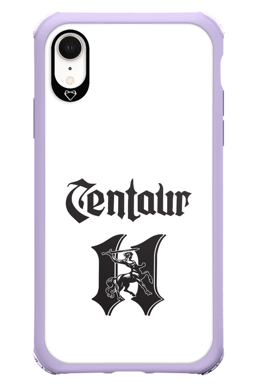 Centaur Logo White 2.0 - Apple iPhone XR