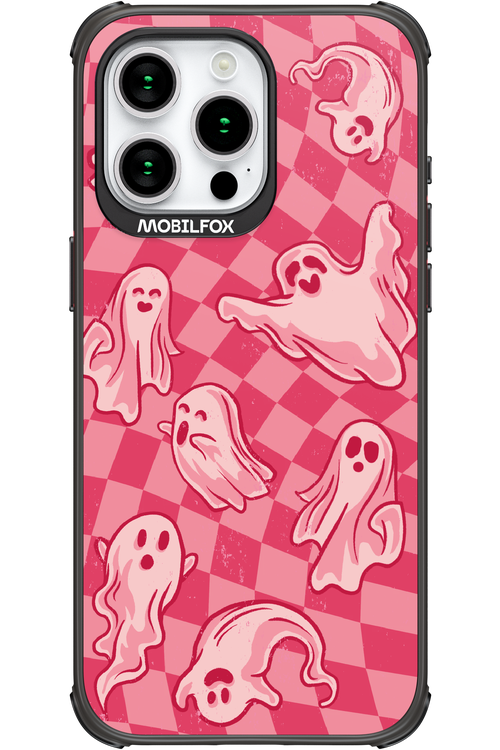 Strawberry Ghosts - Apple iPhone 15 Pro Max