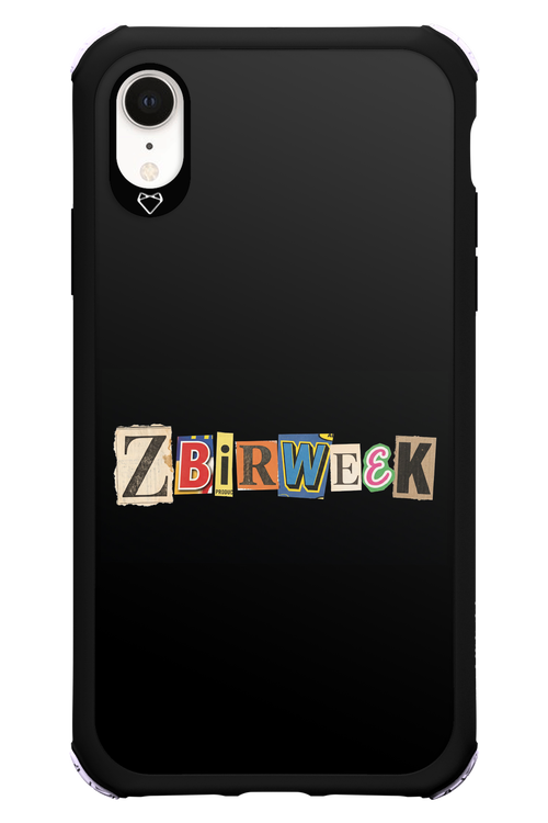 Zbirweek (black) 2.0 - Apple iPhone XR