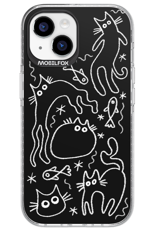 CHALK_CATS 2.0 - Apple iPhone 15