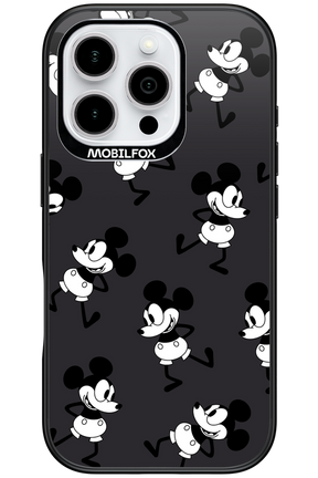 Iconic Mouse (antracite pattern) - Apple iPhone 16 Pro