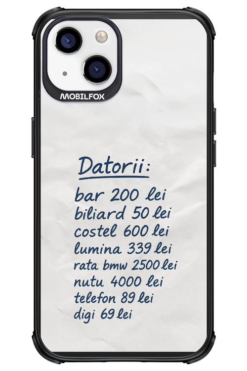 The List - Apple iPhone 13