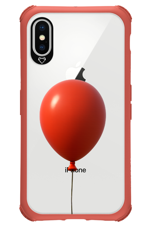Red Balloon - Apple iPhone X
