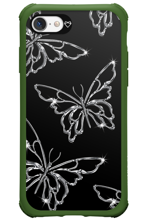 Silver Butterfly 2.0 - Apple iPhone 7