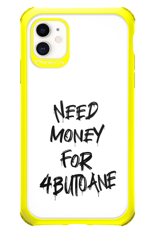 Need Money For Butoane Black - Apple iPhone 11