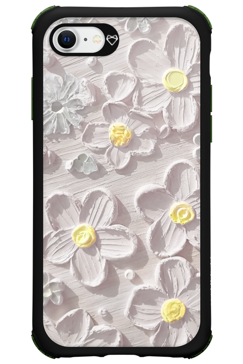 White Flowers 2.0 - Apple iPhone SE 2022