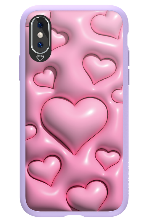 Hearts - Apple iPhone X