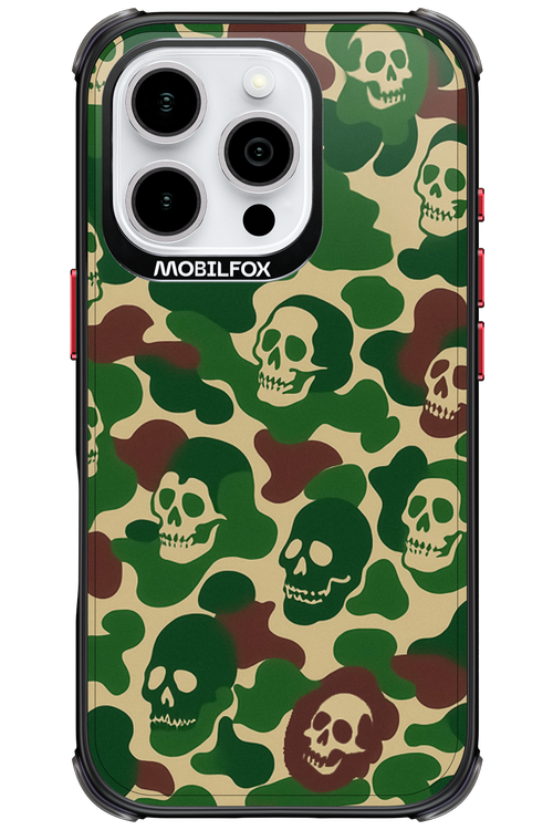 Camo Skull - Apple iPhone 16 Pro