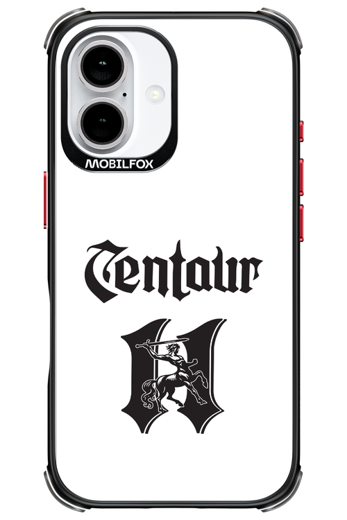 Centaur Logo White 2.0 - Apple iPhone 16