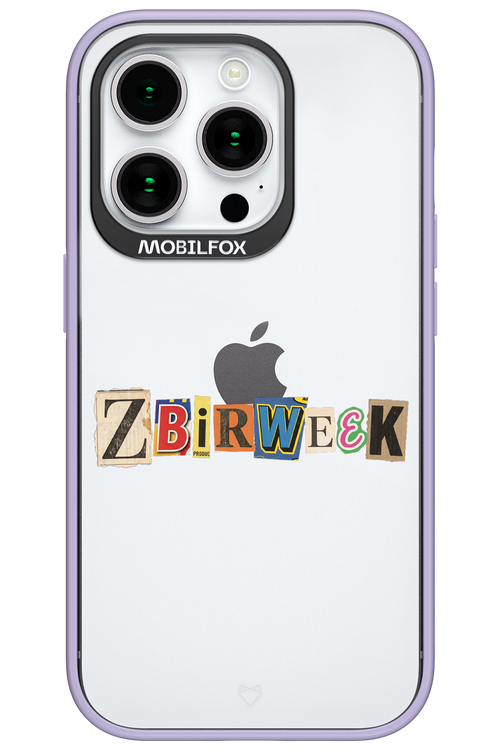 Zbirweek (transparent) 2.0 - Apple iPhone 15 Pro