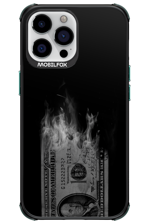 Money Burn B&W 2.0 - Apple iPhone 13 Pro Max