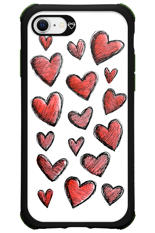 Red Love 2.0 - Apple iPhone 8