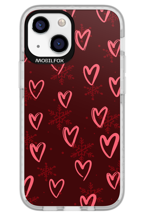 Christmas Hearts - Apple iPhone 13 Mini