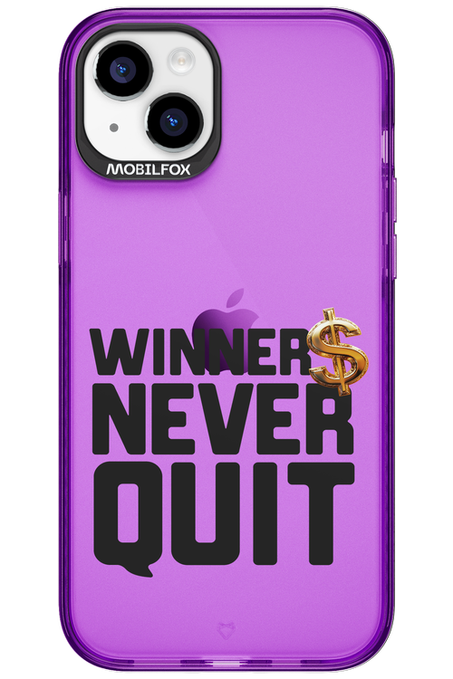Winners Never Quit - Apple iPhone 15 Plus