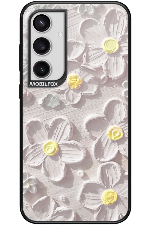 White Flowers 2.0 - Samsung Galaxy S24+