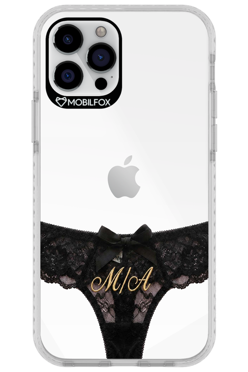 Black Panties Transparent 2.0 - Apple iPhone 12 Pro